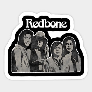 Redbone Band Vintage Sticker